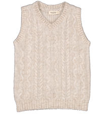 MarMar Vest - Uld - Taj - Cashew Melange