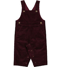 MarMar Smækbukser - Fløjl - Ruben - Deep Mulberry