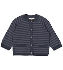 MarMar Cardigan - Uld - Taki - Deep Lake Stripe