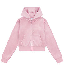 Juicy Couture Cardigan - Tonal - Velour - Pink Nectar