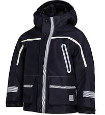 ILDHU Vinterjakke - Norly - Navy m. Selvlysende Reflekser