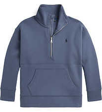 Polo Ralph Lauren Bluse m. Lynlås - Navy