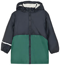 CeLaVi Regnjakke m. Fleece - Navy