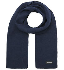 Jack & Jones Halstørklæde - Strik - JacDna - Navy Blazer