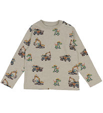 Minymo Bluse - Beige Melange