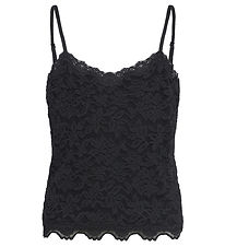 Rosemunde Top - Blonde Strap Top - Sort