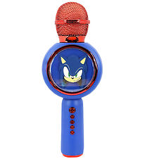 OTL Mikrofon - Sonic The Hedgehog - LED - Karaoke Wireless - Blå