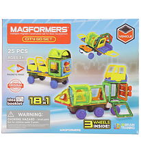 Magformers Magnetsæt - 25 Dele - City Go Set