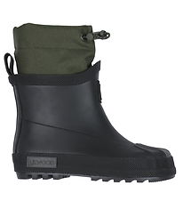 Liewood Gummistøvler m. For - Isaac - Sort/Army Brown