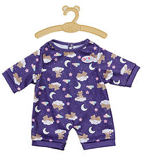 Baby Born Dukketøj - Bear Romper Glow In The Dark - 43 cm