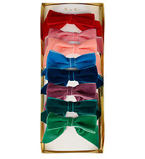Meri Meri Hårsløjfer - 8-pak - 8,5 cm - Radiant Velvet