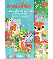 BOX CANDIY Kreasæt - Sand- og Foliekunstsæt - Totally Woodlands