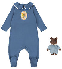 Konges Sløjd Gaveæske - Heldragt/Bamse - Blue Horizon