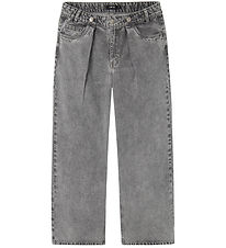 LMTD Bukser - NlfNilizza - Light Grey Denim