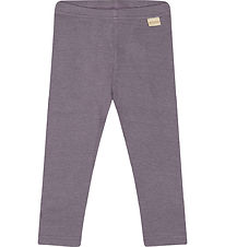 Petit Piao Leggings - Rib - Modal - Dusty Violet