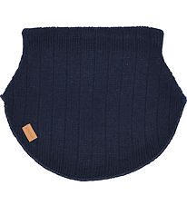 Melton Halsedisse - Strik -  Uld - Peacoat Blue