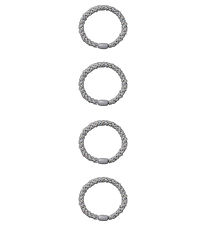 Name It Hårelastikker - 4-pak - NkfAcc-Arise -  Icelandic Blue/W