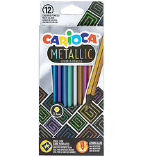 Carioca Farveblyanter - 12 stk. - Metallic