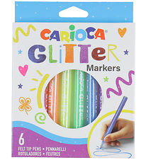 Carioca Tuscher - 6 stk. - Glimmer