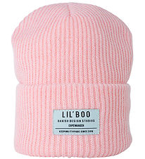 Lil'Boo Copenhagen hue - Strik - Hygge Beanie - Bubble Pink