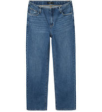 LMTD Jeans - NlfKimnolin - Wide - Medium Blue Denim