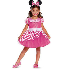 Disguise Udklædning - Pink Minnie Deluxe