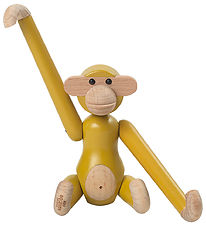 Kay Bojsen Træfigur - Abe - Vintage - Mini - Gul