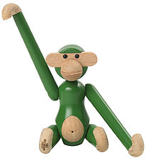 Kay Bojesen Træfigur - Abe - Vintage - Mini - Grøn
