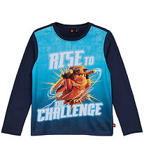 LEGO® Ninjago Bluse - LWTano 704 - Dark Navy m. Print