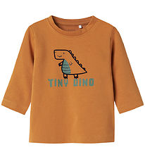 Name It Bluse - NbmVacion - Almond/Dinosaur