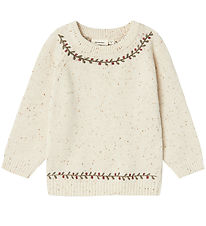 Lil Atelier Bluse - Strik - NmnGalto - Turtledove