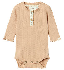 Lil Atelier Body l/æ - NbfRea - Rugby Tan