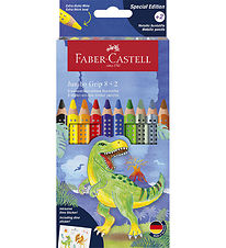 Faber-Castell Farveblyanter - 10 stk. - Jumbo Grip Dino