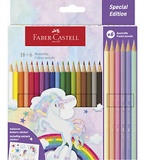 Faber-Castell Farveblyanter - 24 stk.  Unicorn Pastel