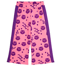 Mini rodini Sweatpants - Squiggly Cats - Pink