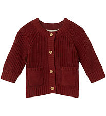 Lil Atelier Cardigan - Strik - Spiced Apple