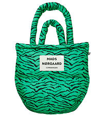 Mads Nørgaard Shopper - Recycle Pillow Bag - Mint Leaf/Black