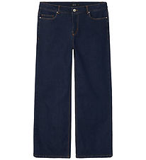 LMTD Jeans - NlfTulrichia Wide Leg - Dark Blue Denim