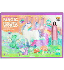 Tiger Tribe Farvesæt - Magic Painting World - Unicorns & Friends