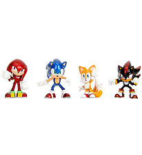 Jada Figurer - 4 stk - Sonic - 6,5 cm