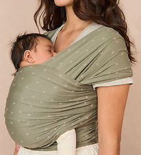 Ergobaby Strækvikle - Aura Wrap Knit - Olive Diamonds