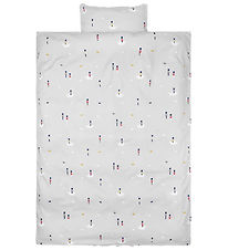 Vanilla Copenhagen Sengetøj - Baby - Tin Stick Man - Cozy Grey