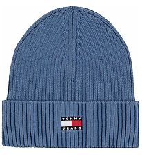 Tommy Hilfiger Hue - Strik - Heritage Beanie - Ocean Storm