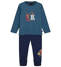 LEGO® Ninjago Nattøj - LWAris 703 - Middle Blue m. Selvlysende P LEGO® Ninjago Nattøj - LWAris 703 - Middle Blue m. Selvlysende P
