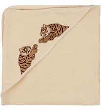 Konges Sløjd Babyhåndklæde - 75x75 cm - Terry - Tiger