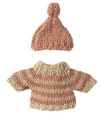 Maileg sweater/Hat - Strk - Mus - Storesøster