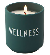 Design Letters Duftlys - Muguets & Grass - Grøn m. Wellness