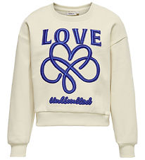 Kids Only Sweatshirt - KogBella - Birch/Love