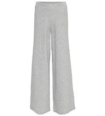 Kids Only Bukser - Rib - Noos - KogNella - Light Grey Melange