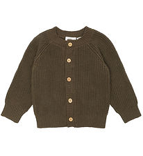 The New Siblings Cardigan - Strik - TnsLino - Ivy Green